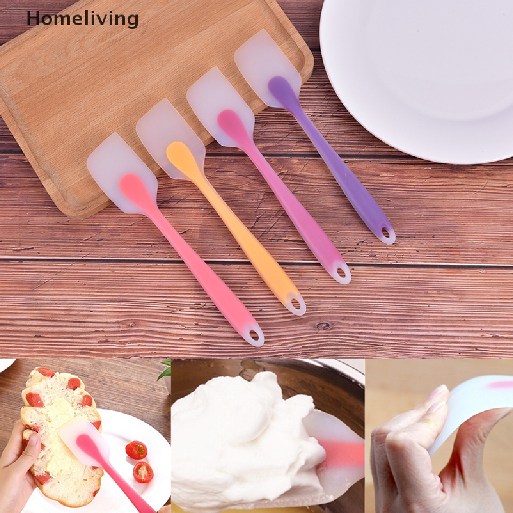 Muỗng Silicone Trộn Kem Làm Bánh Tiện Dụng