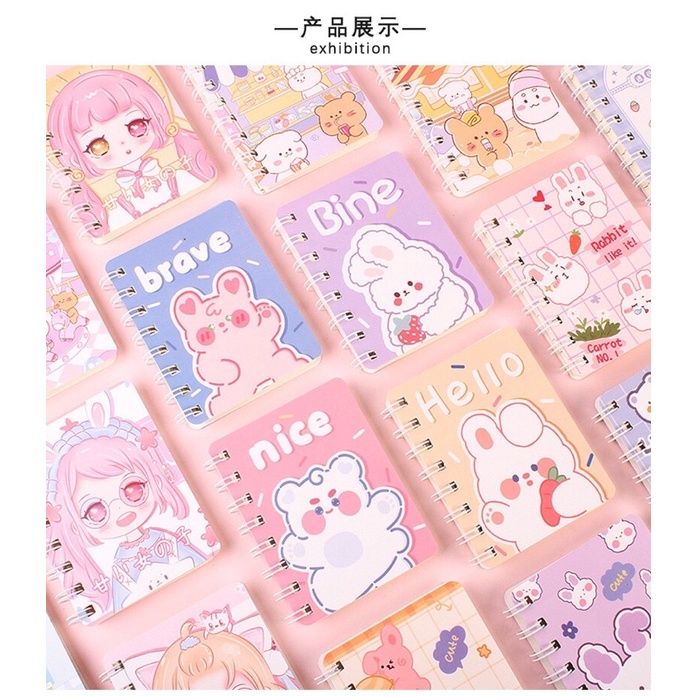 Sổ lò xo A7 dễ thương cute