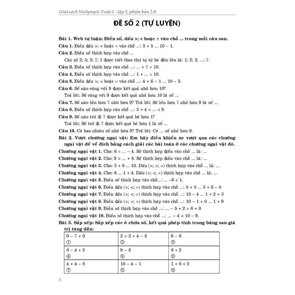Sách - Giải Sách Violympic Toán 1 Tập 2 Phiên Bản 2.0 | BigBuy360 - bigbuy360.vn