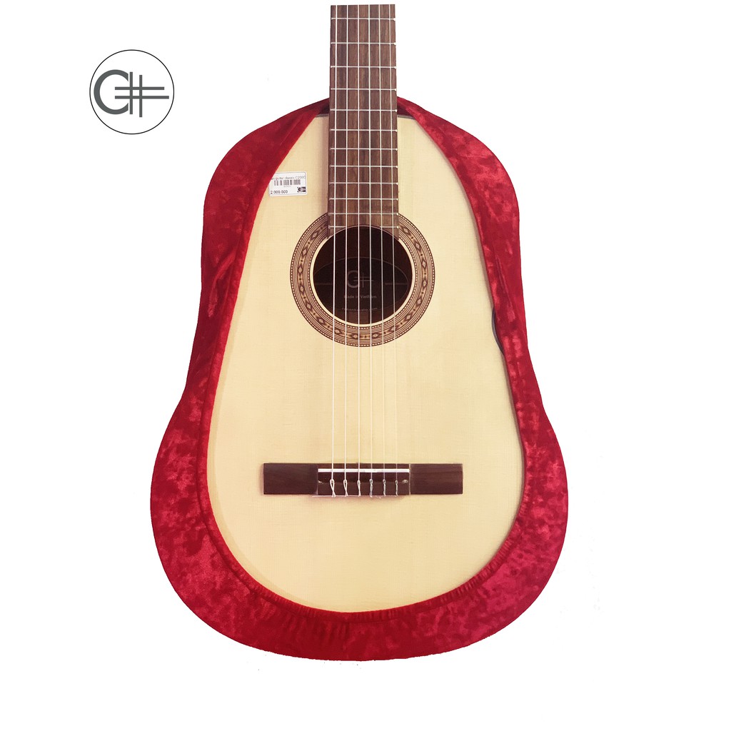 Áo Đàn guitar C# bằng vải nhung loại xịn (Dùng để bọc đàn bảo vệ đàn chống xước)