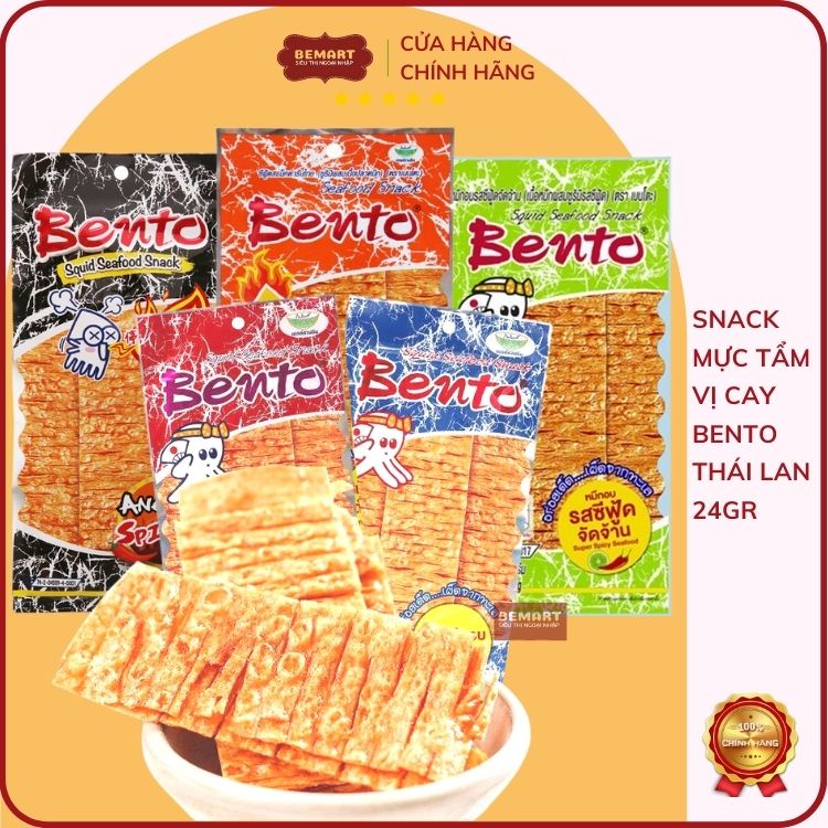 MỰC TẨM BENTO CAY THÁI LAN Gói 24GR