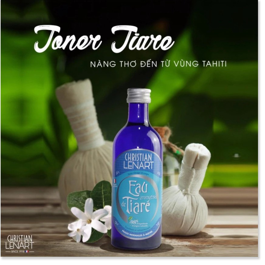 [Mã giảm giá] Nước Hoa Hồng Chiết Xuất Từ Cánh Hoa Tiaré Christian Lenart Eau Aromatisée De Tiaré 100ml