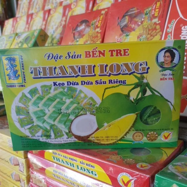 Kẹo dừa bến tre Thanh Long  400G