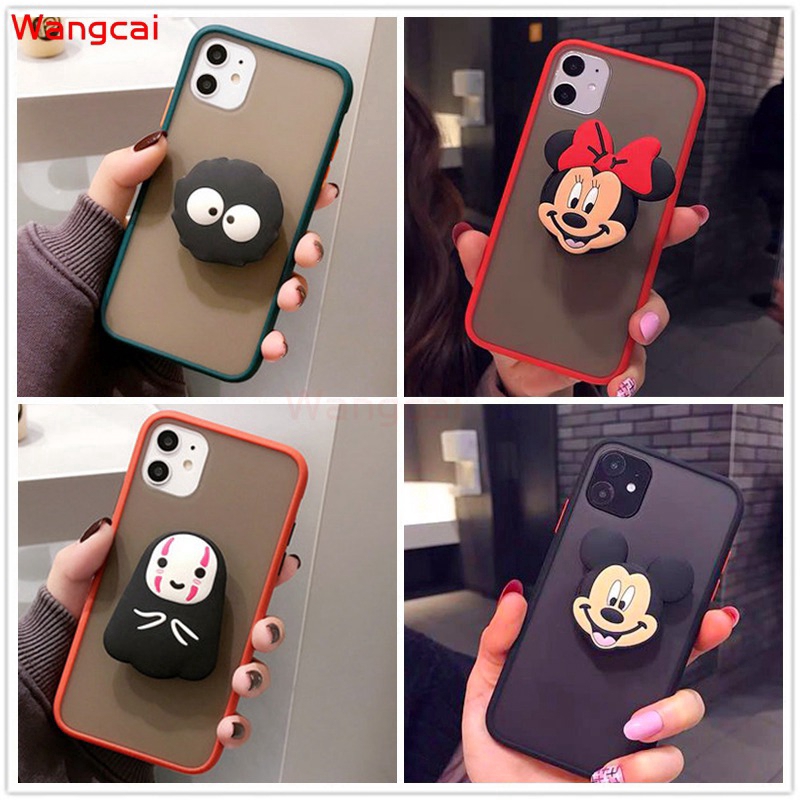 Ốp Điện Thoại Hình Chuột Mickey / Minnie / Vô Diện Cho Huawei P40 P30 P20 Pro Lite Nova 4e