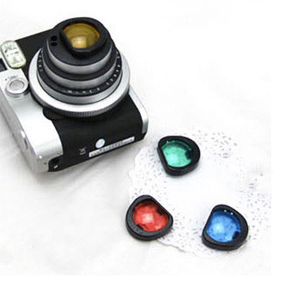 BTLIMER Bộ 4 Kính Lọc Màu Sắc Thời Trang Cho Máy Ảnh Instax Mini90