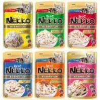 Combo 10 gói pate cho mèo Nekko 70gr