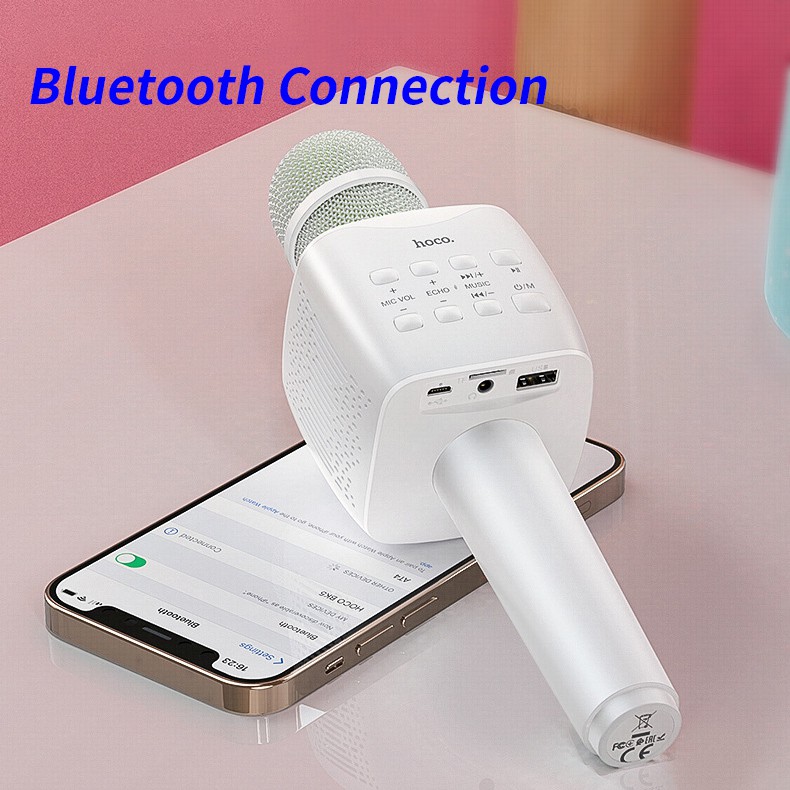 Micro Cầm Tay Không Dây Kết Nối Bluetooth Tiện Lợi