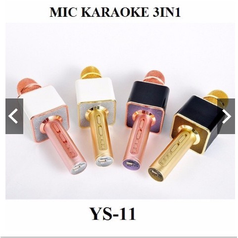 MÍC HÁT KARAOKE YS11 DÀNH CHO MỌI NHÀ YÊU ÂM NHẠC