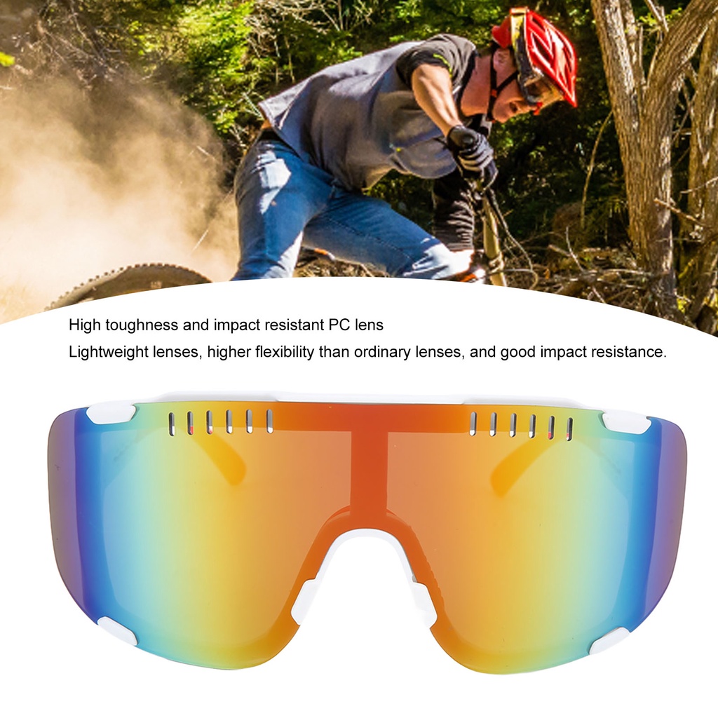 Hàng HOT Kính râm xe máy Xe đạp hình vuông Bảo vệ cchống nắng Nhiều màu sắc ngoài trời【Southdakota051】