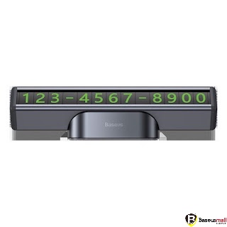 Baseus -BaseusMall VN Bảng Số Điện Thoại Dạ Quang Dùng Trên Xe Hơi Baseus | BigBuy360 - bigbuy360.vn