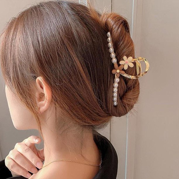 Kẹp tóc kim loại thời trang Vintage thanh lịch Hot 2022 cao cấp