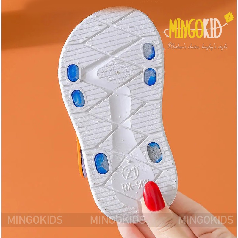 Dép Sandal Đế Mềm Mùa Hè Cho Bé 2021 MG66 chống trượt Dép xăng đan MingoKids