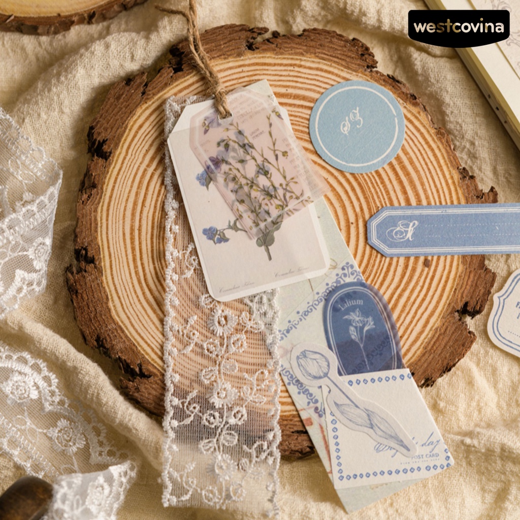 [Hot]✍1 Set Giấy Ren Làm Đồ Thủ Công Đa Năng Trang Trí DIY Phong Cách Retro