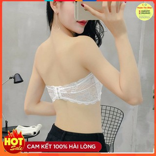 [LẺ GIÁ SỈ] Áo bra ren không dây hoa đào