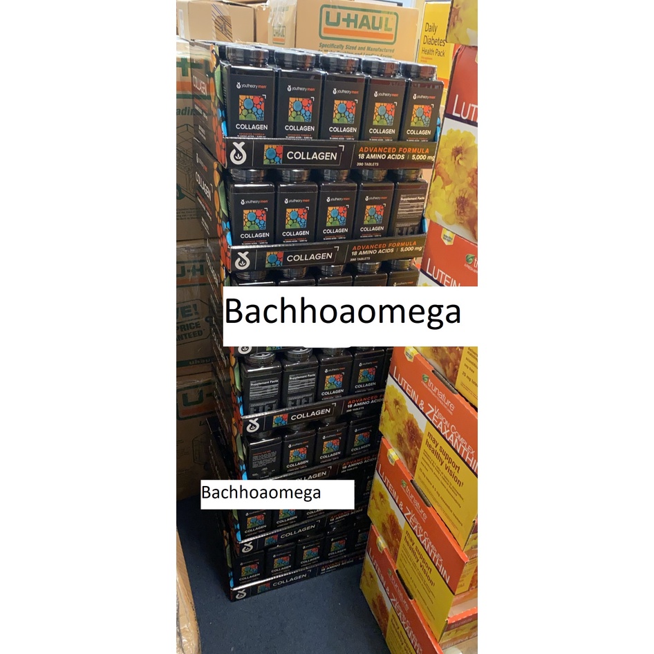 Collagen men 390v youtheory dành cho Nam 390 viên collagen 390 viên nam của Mỹ