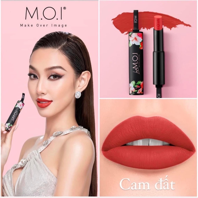 Son Thỏi Lì - Son Love Moi Thuỳ Tiên - Bản Giới Hạn - Moi Cosmetics Hồ Ngọc Hà