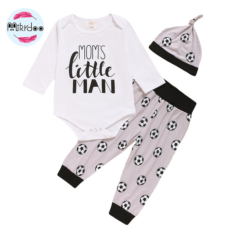 Bộ áo liền quần/quần dài và mũ Mikrdoo dành cho bé