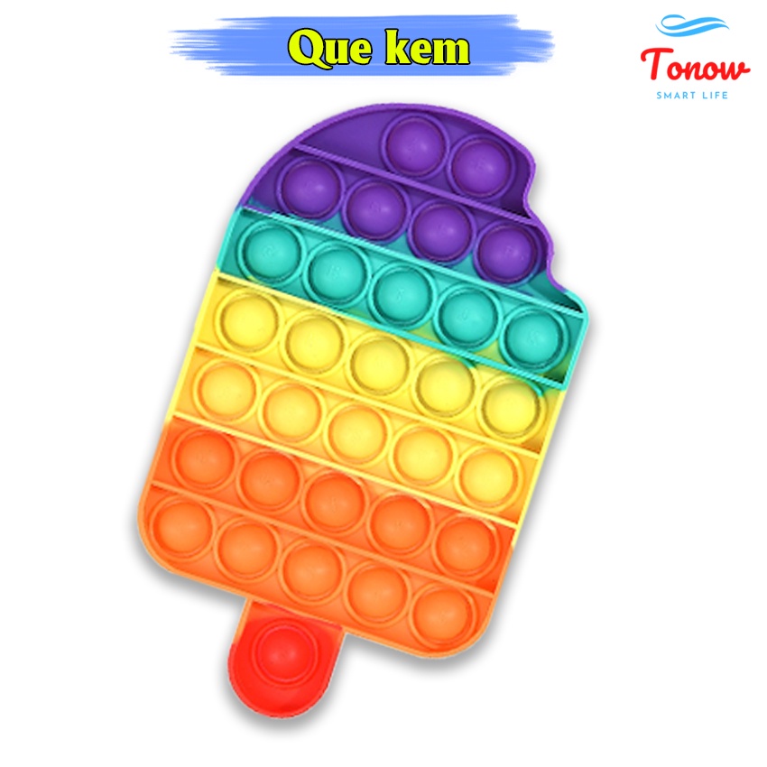 Pop It Mini Among Us, Trà Sữa, Khủng Long, Que Kem mới nhất 2021 - Tonow