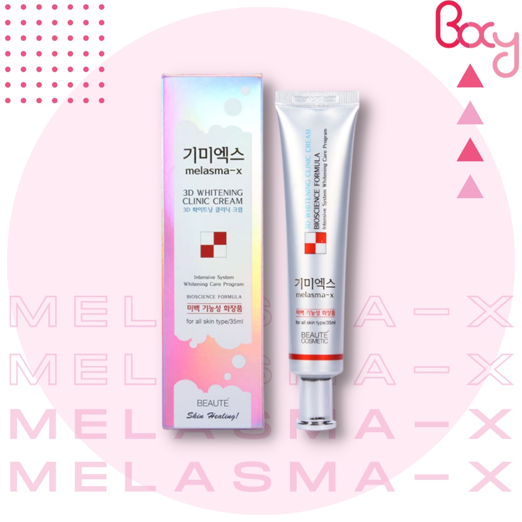 Kem Nám Tàn Nhang Melasma-X 3D Whitening Clinic