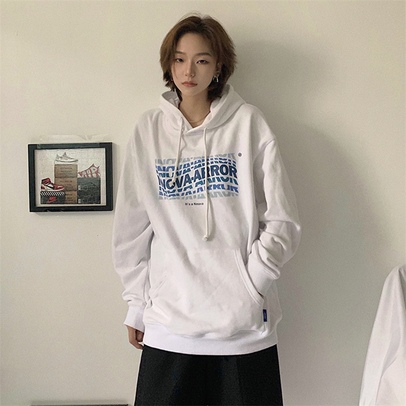 NRVP Áo Hoodie Dáng Rộng Thời Trang Hàn Quốc 2022 Dành Cho Nữ