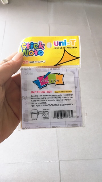 Notebook,giấy ghi nhớ stick note