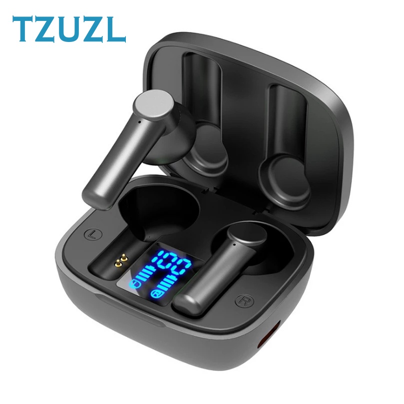 Tai Nghe Nhét Tai Không Dây TZUZL LB-8 TWS Kết Nối Bluetooth 5.0 Chống Thấm Nước Có Mic