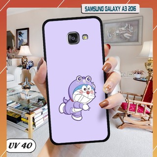 Ốp lưng nhám viền dẻo Samsung Galaxy A3 2016 in hình