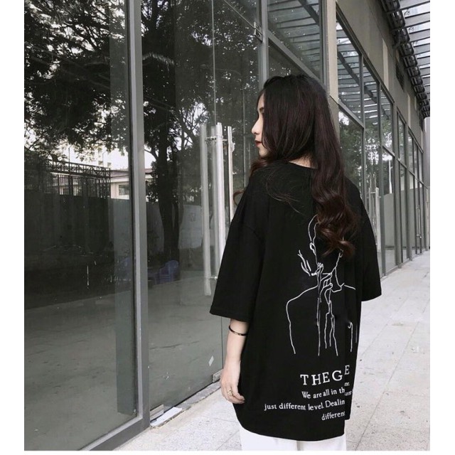 [ Rất Đáng Tiền ] Nhập WA185 giảm 10k đơn 99k_  Áo thun tay lỡ Unisex THE GATE ( kèm ảnh video thật ) | BigBuy360 - bigbuy360.vn