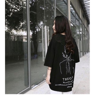 Áo thun tay lỡ Unisex THE GATE