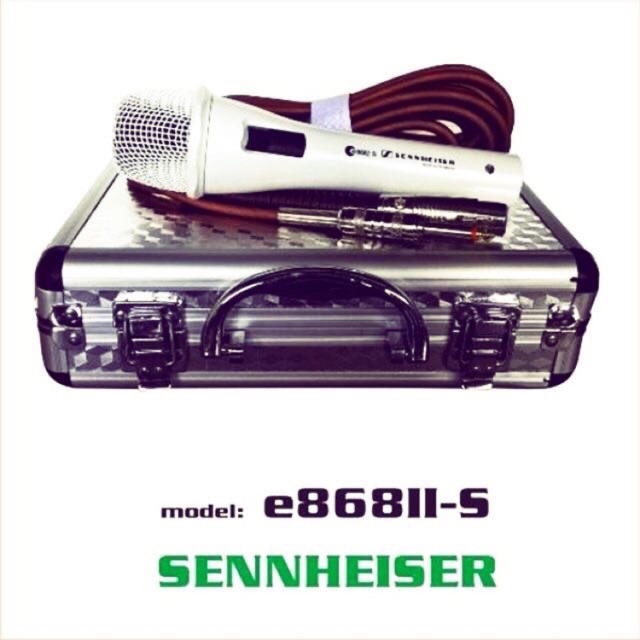 Micro karaoke có dây SENNHEISER E868II S