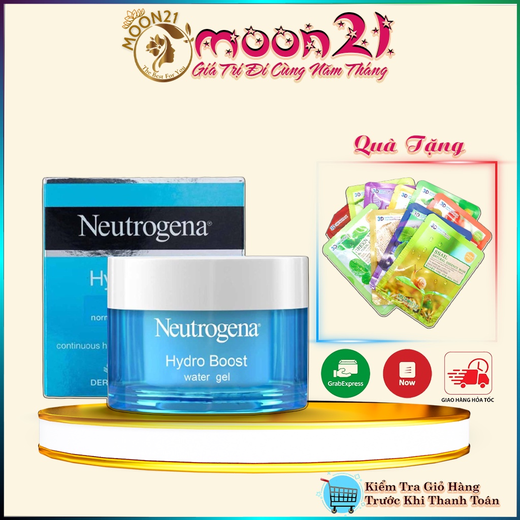 Kem dưỡng ẩm chuyên sâu cho da Neutrogena Hydro Boost Aqua 50ml Auth Hàn Quốc