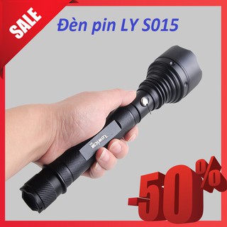 Đèn Pin Cầm Tay, Đèn Pin Chiếu Siêu Sáng LY S015 Chống Thấm Nước