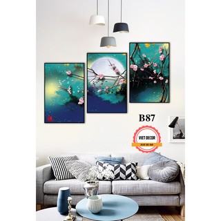 Tranh Dán Tường - Combo Bộ Tranh dán tường Rẻ, Đẹp, nhiều mẫu - Trang trí Nhà cửa - Viet Decor