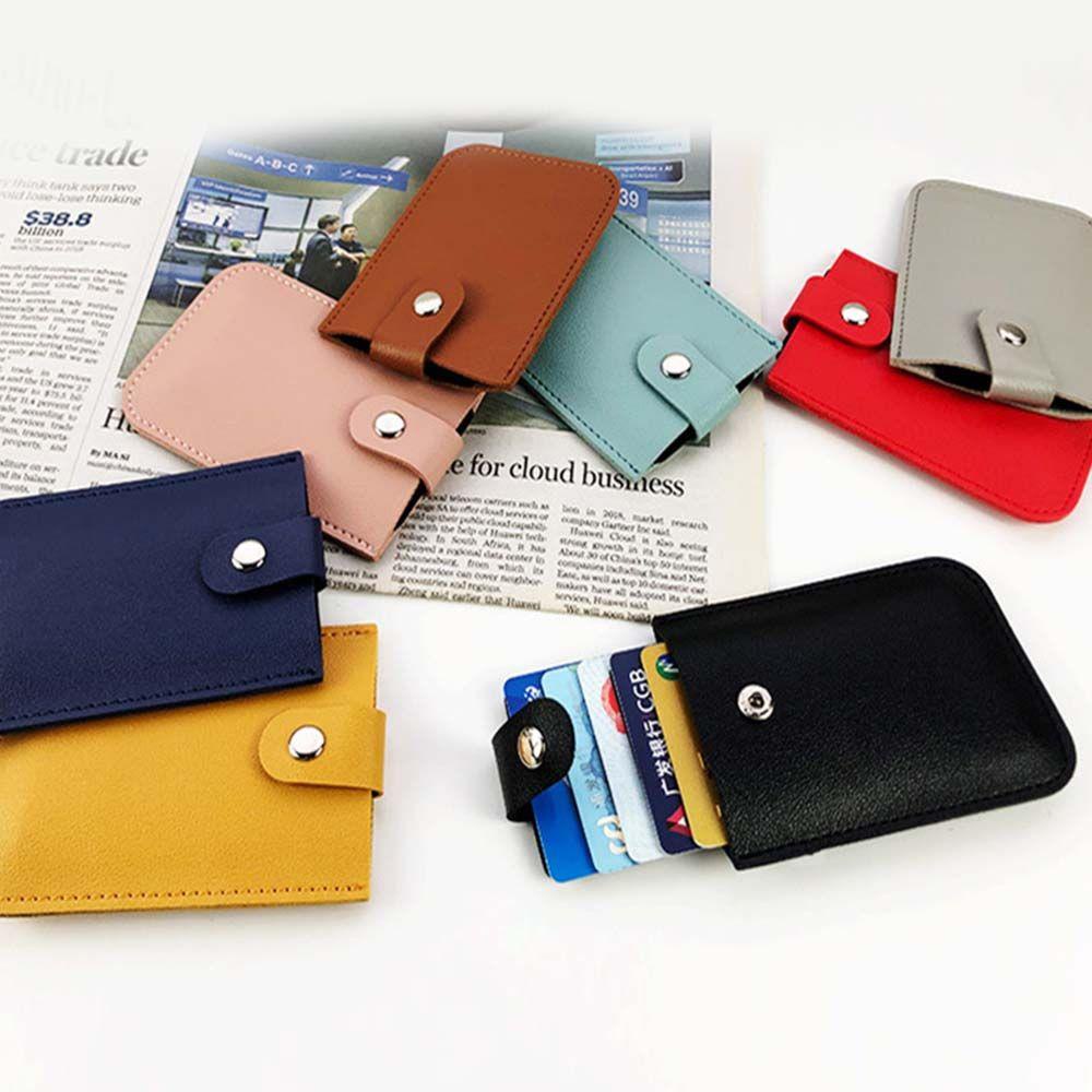 Ví Đựng Tiền Xu / Thẻ Bằng Da PU Mềm Mini