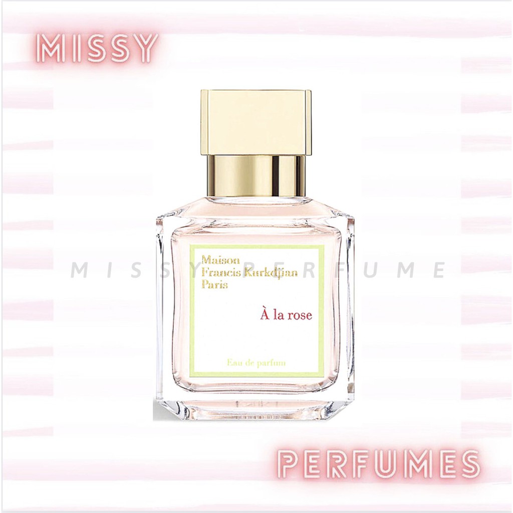 Nước hoa MFK A La Rose Test  EDP 5ml/10ml/20ml - 𝕞𝕚𝕤𝕤𝕪 𝕡𝕖𝕣𝕗𝕦𝕞𝕖𝕤
