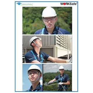 Kính Bảo Hộ WORKSAFE Chaser E190 - Màu đen