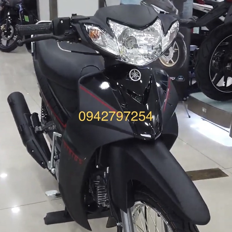 Sơn xe máy Yamaha Sirius màu Đen nhám MTP215-2K Ultra Motorcycle Colors