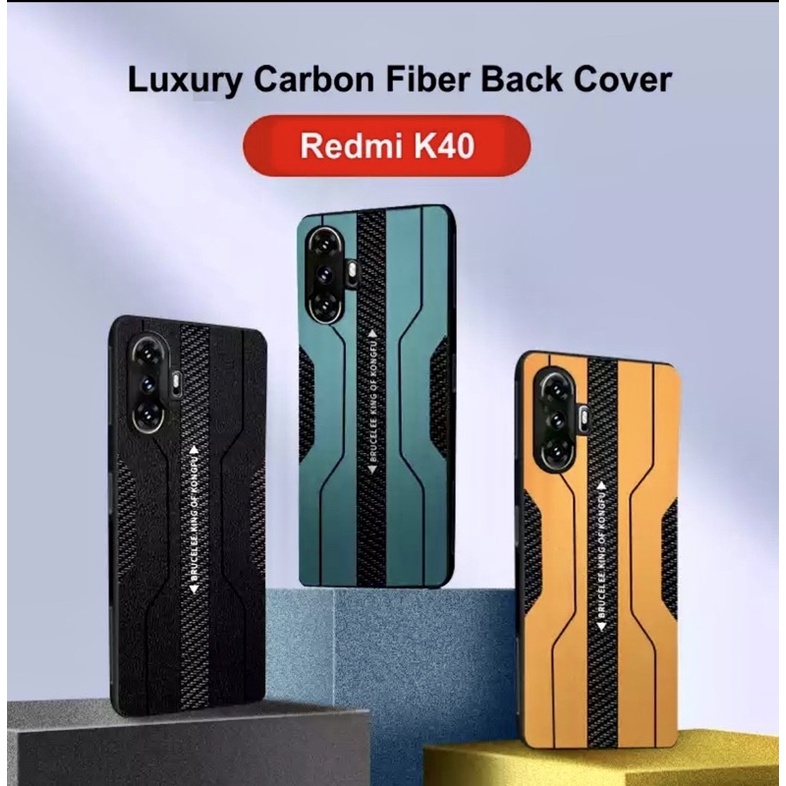 Ốp lưng Redmi K40 Gaming Bruce Lee King of Kung-Fu Edition