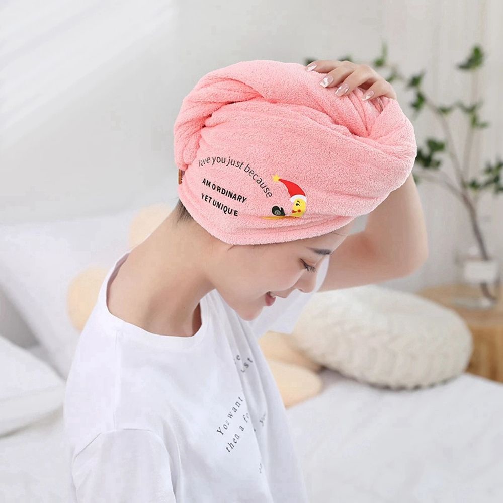 Khăn trùm đầu bằng sợi micro thấm hút nước khô nhanh thân thiện với da