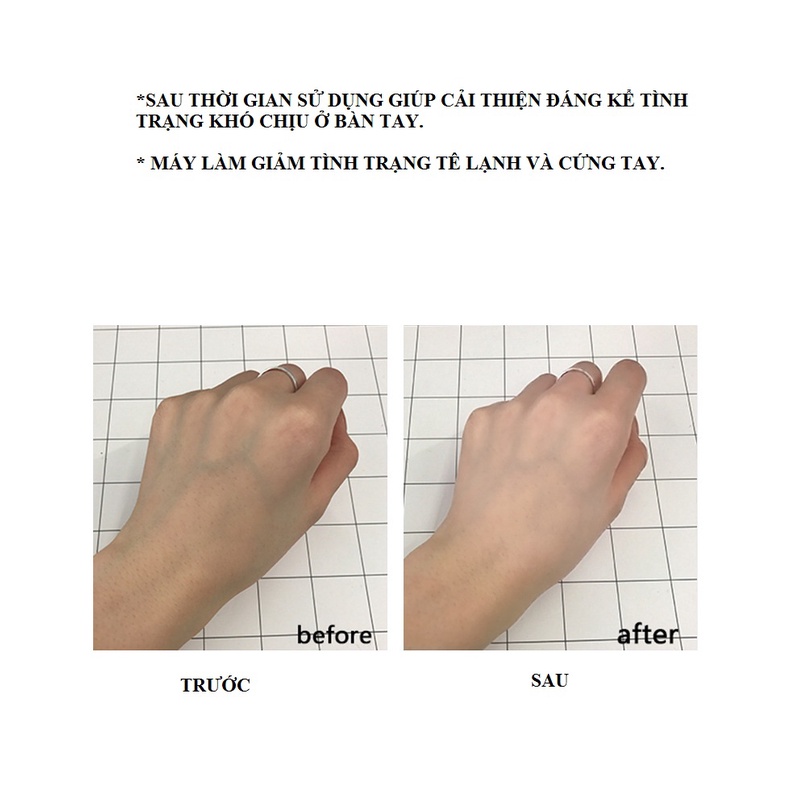 Máy massage sưởi ấm nhiệt bàn tay và cổ tay