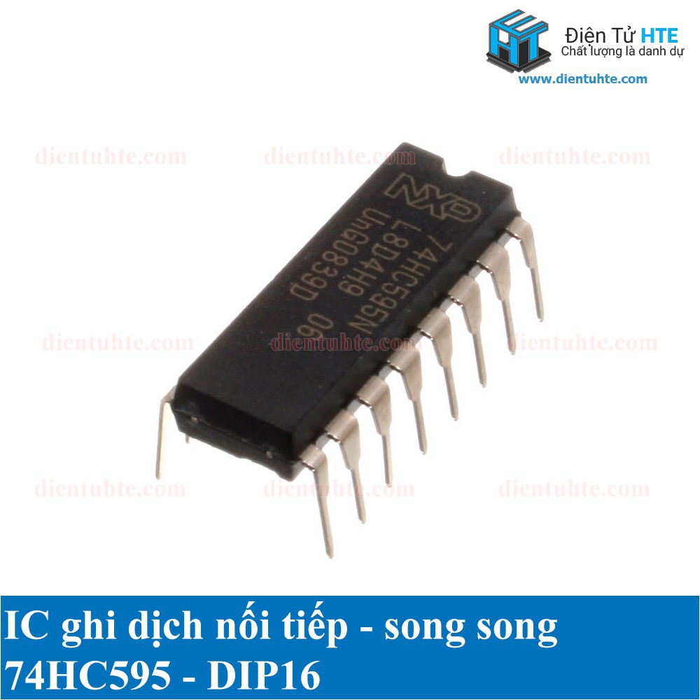 IC ghi dịch 74HC595 DIP16 SOP16