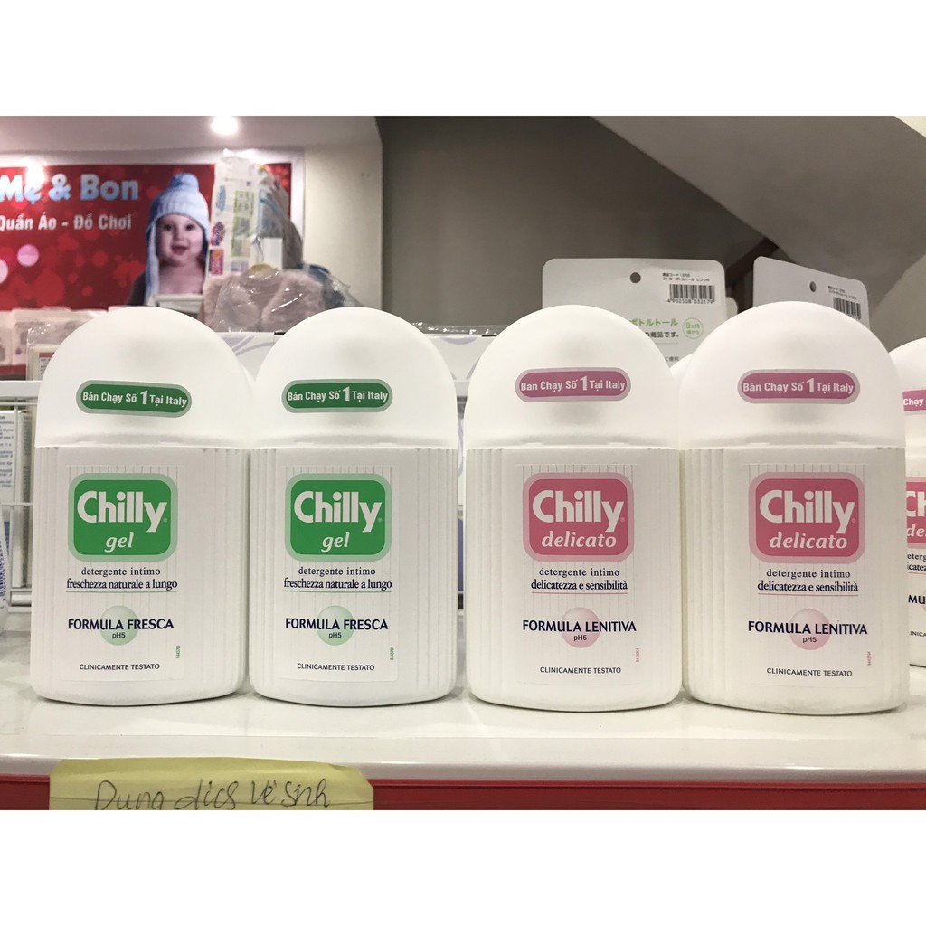 Dung dịch vệ sinh phụ nữ Chilly