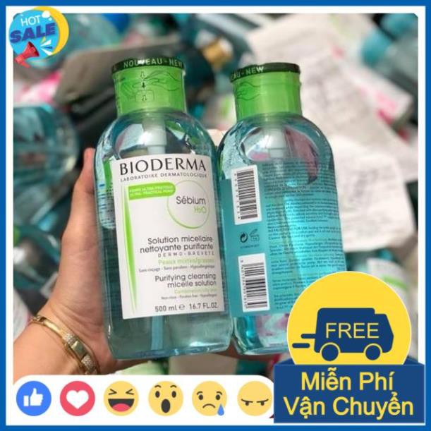 🎁 𝐒𝐚𝐥𝐞 𝟓𝟎%🎁 Nước Tẩy Trang 500ml ⚡️𝑪𝒉𝒖𝒂̂̉𝒏 𝑪𝒉𝒊́𝒏𝒉 𝑯𝒂̃𝒏𝒈 ⚡️ Hàng Nội Địa Pháp Có Nút Nhấn | BigBuy360 - bigbuy360.vn