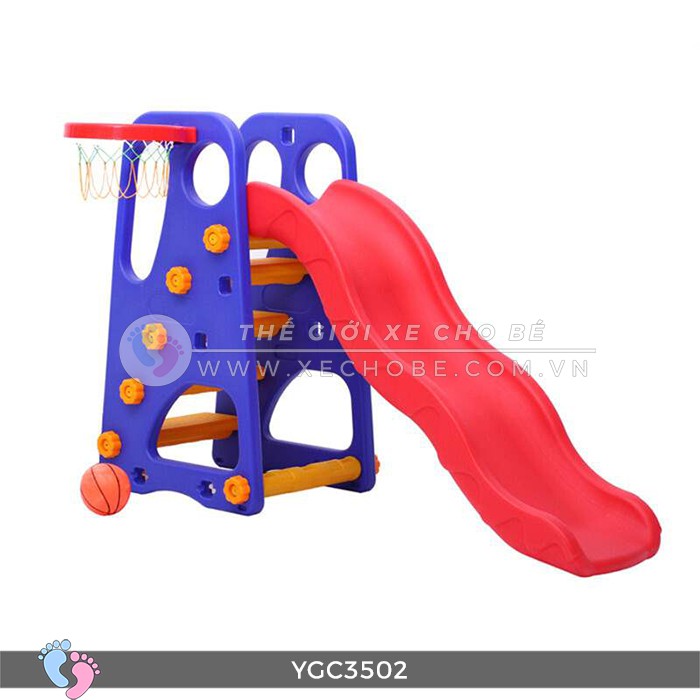 Cầu trượt bóng rỗ cho bé BABY PLAZA YGC-3502