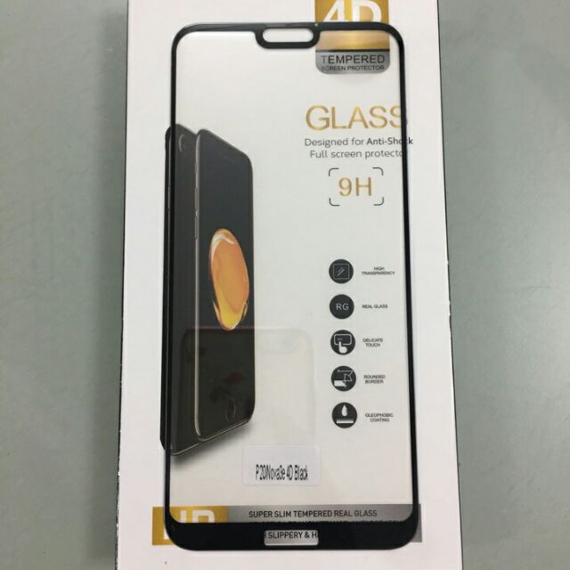 Kính phủ kín màn 4D huawei nova 3e
