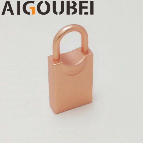 Logo khóa kim loại tùy biến mini USB cá tính mới USB2.0 1GB 2GB 4GB 8GB 16GB 32GB 64GB