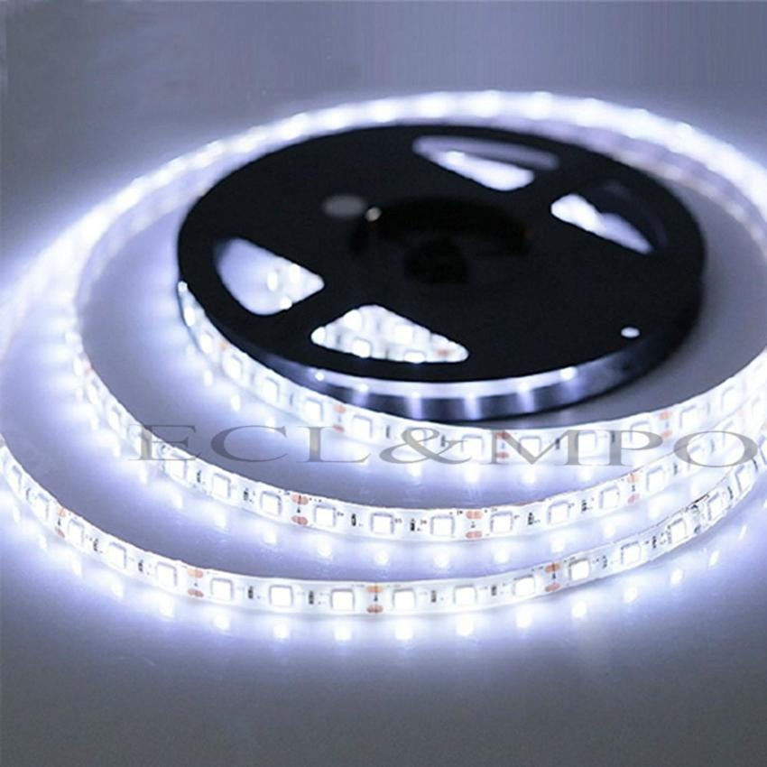 Cuộn Led dây dán 5m 3528 có keo đơn Trắng