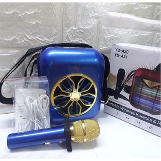 Loa Karaoke Mini YS-A20 Tặng Micro Không Dây