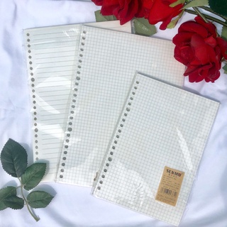 Ruột Binder Sổ Còng Giấy Refill A5, B5 26 30 lỗ