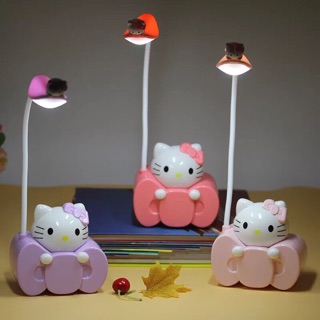 Đèn học nơ mèo kèm đèn ngủ cho bé